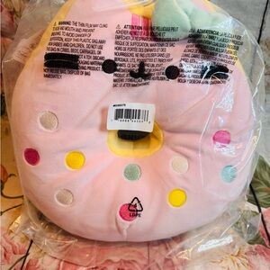 Pusheen x Hello Kitty Donut Plush Reversible Pillow 12 inches Gund New with Tags
